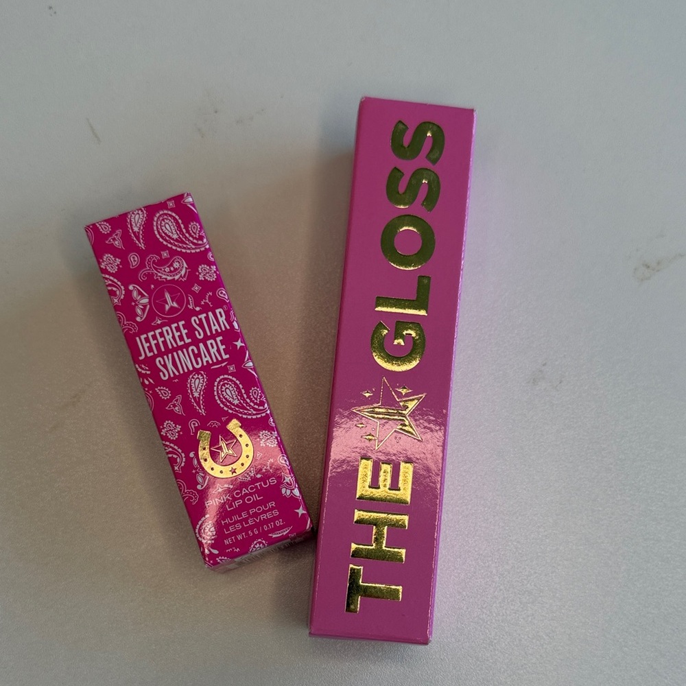 Jeffree Star Skincare Lip Oil and Gloss Duo